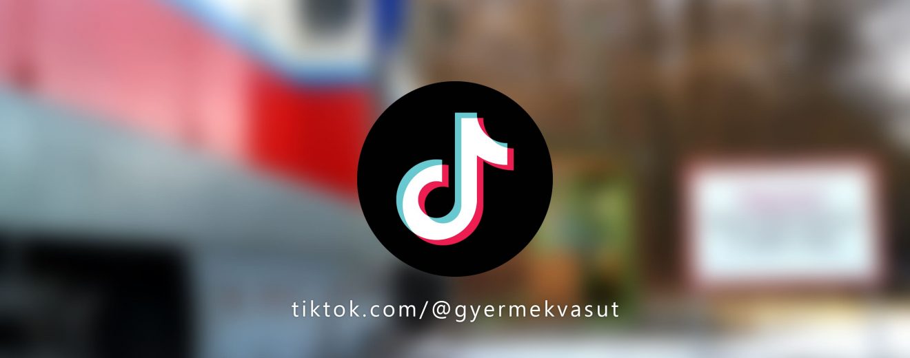 Gyermekvasút - TikTok - fordítókorong