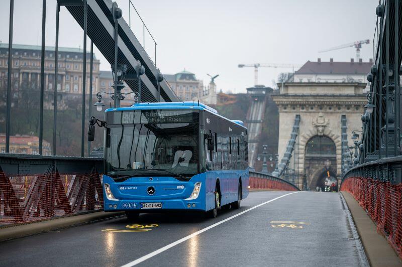 210B busz Budapest, Normafa - Fotó: BKK
